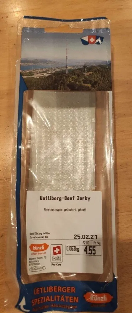 Uetliberg-Beef Jerky