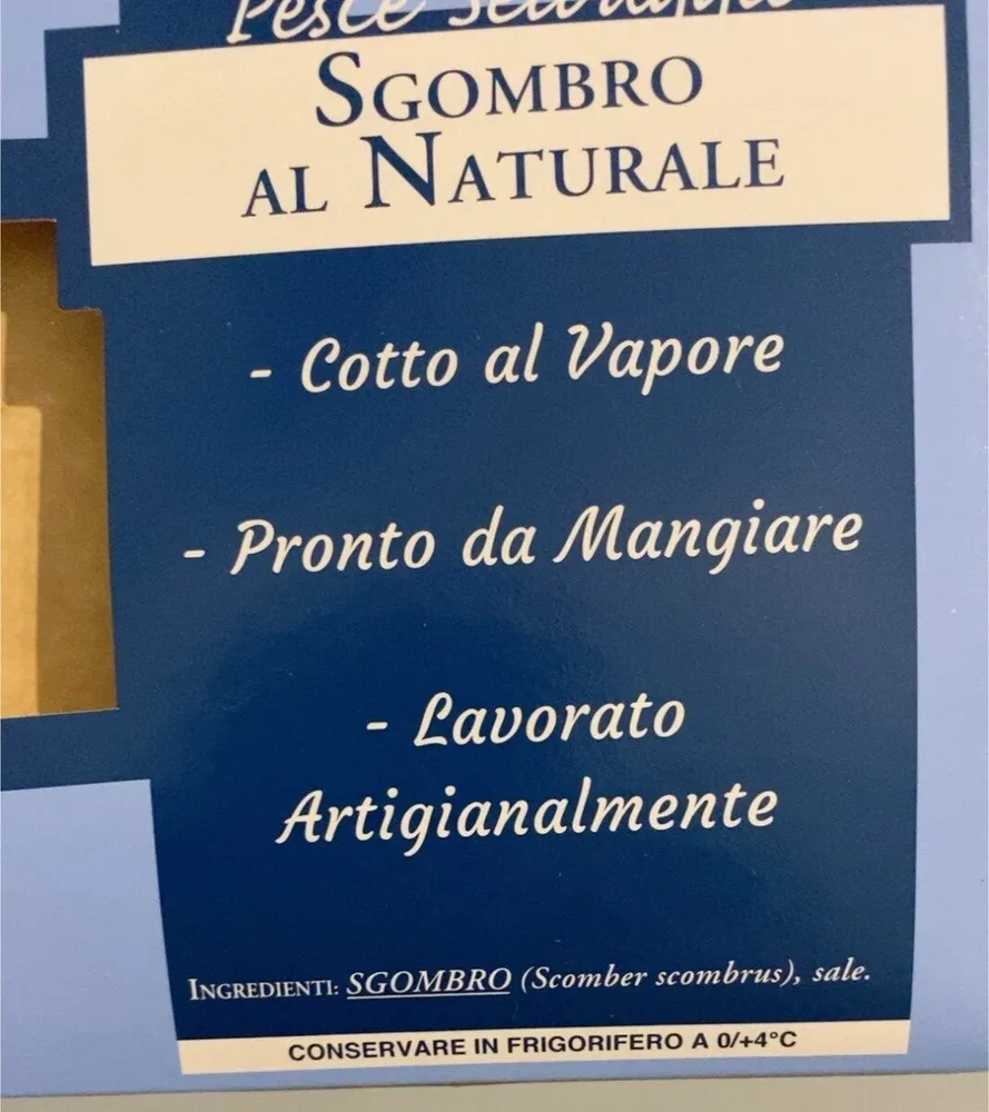 Sgombro al Naturale