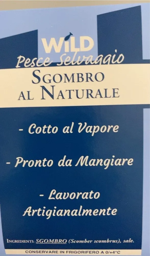 Sgombro al Naturale