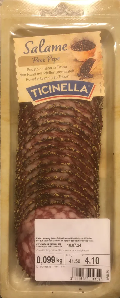 salame pavé pepe
