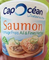 Préparation  à base de saumon et de fromage frais