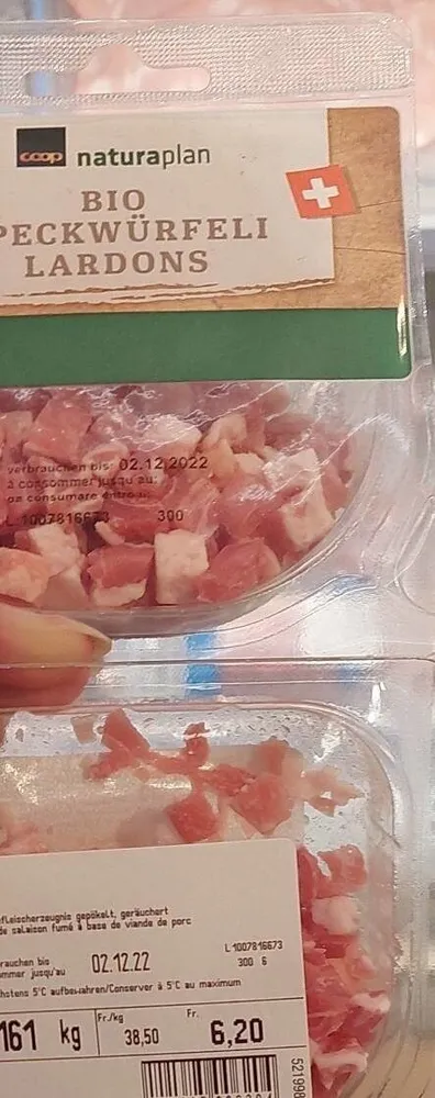 Bio lardons