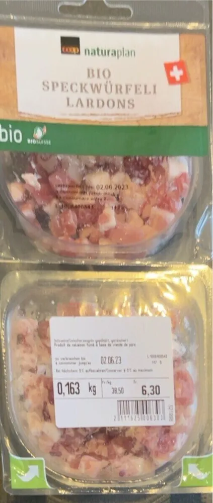 Speckwüfeli lardons