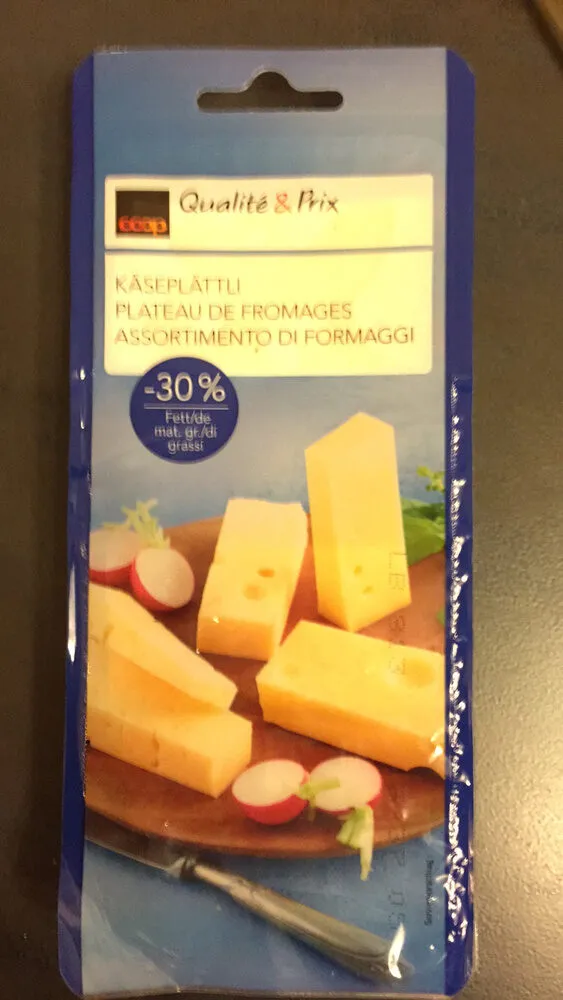 Plateau de fromages