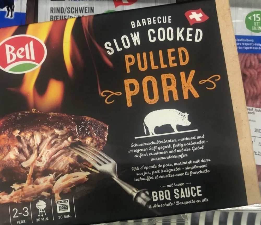 Batbecue slow cooked pulled pork