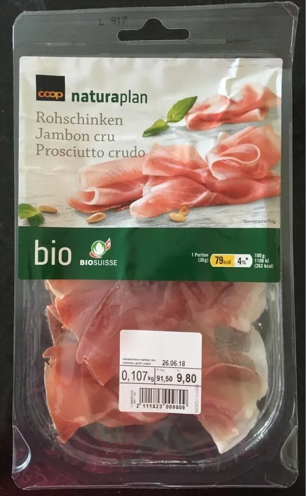 Jambon cru