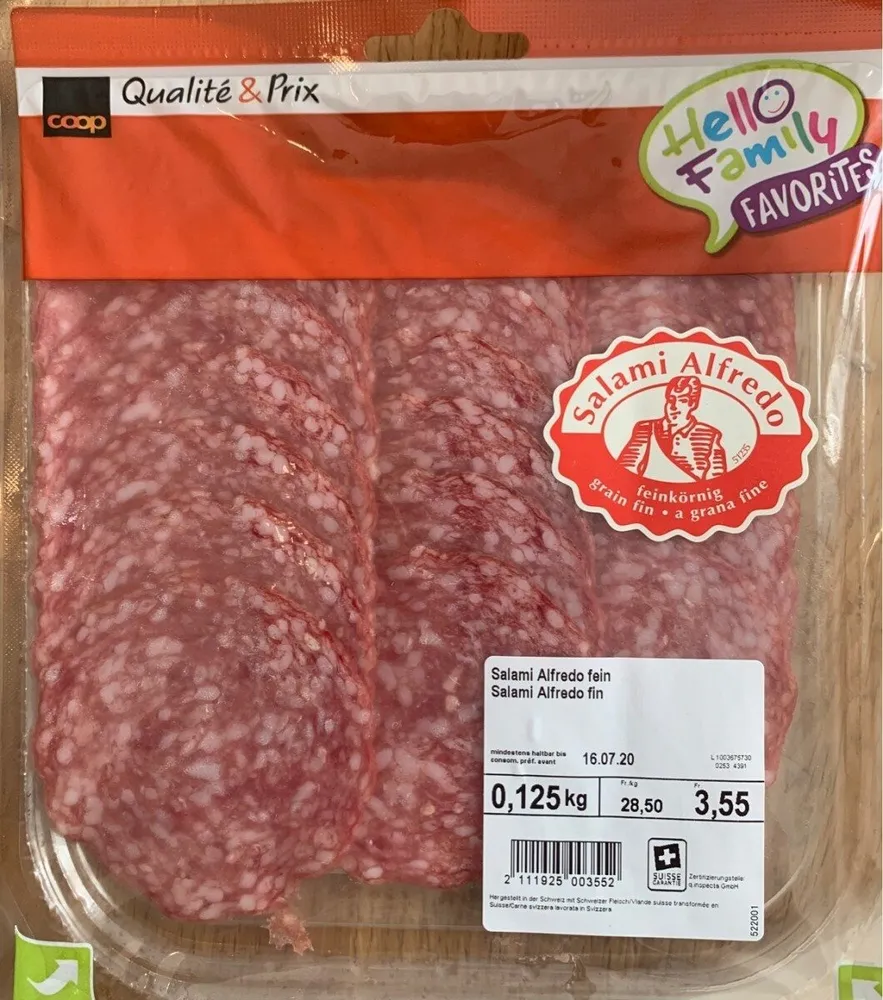 Salami Alfredo