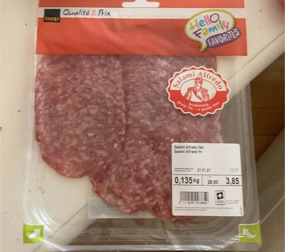 salami alfredo