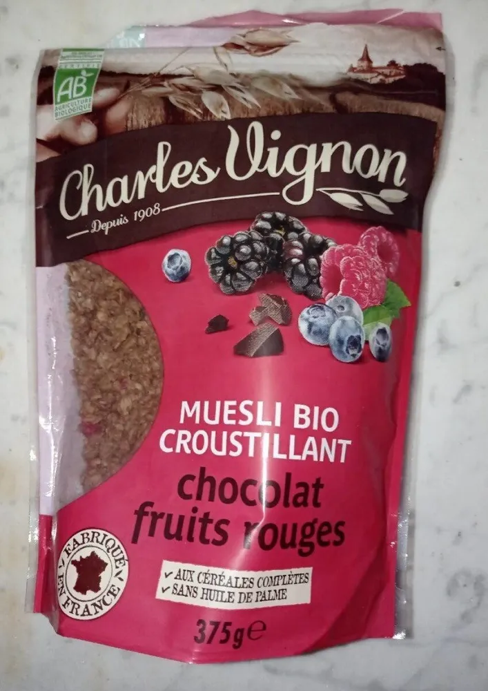 Muesli bio croustillant