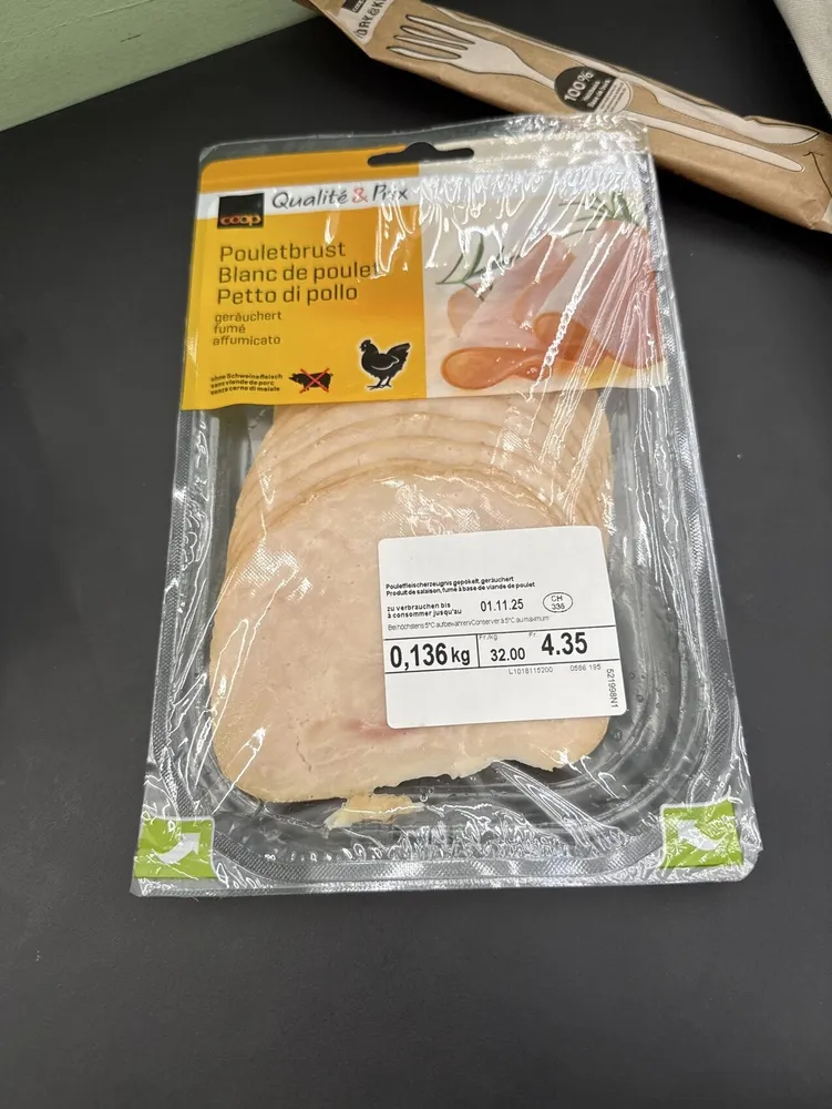 Pouletbrust geräuchert