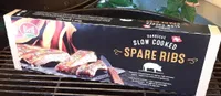 Slow cooked spare ribs