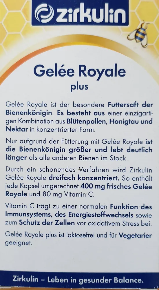 Gelee Royale plus