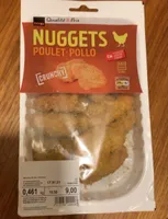 Nuggets poulet crunchy