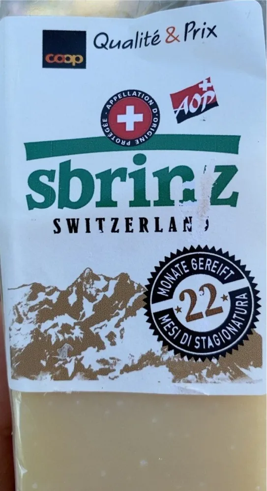 Sbrinz AOP