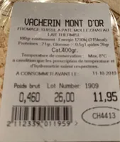 Vacherin Mont D'Or