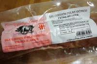 Salchichón cular ibérico extra de bellota