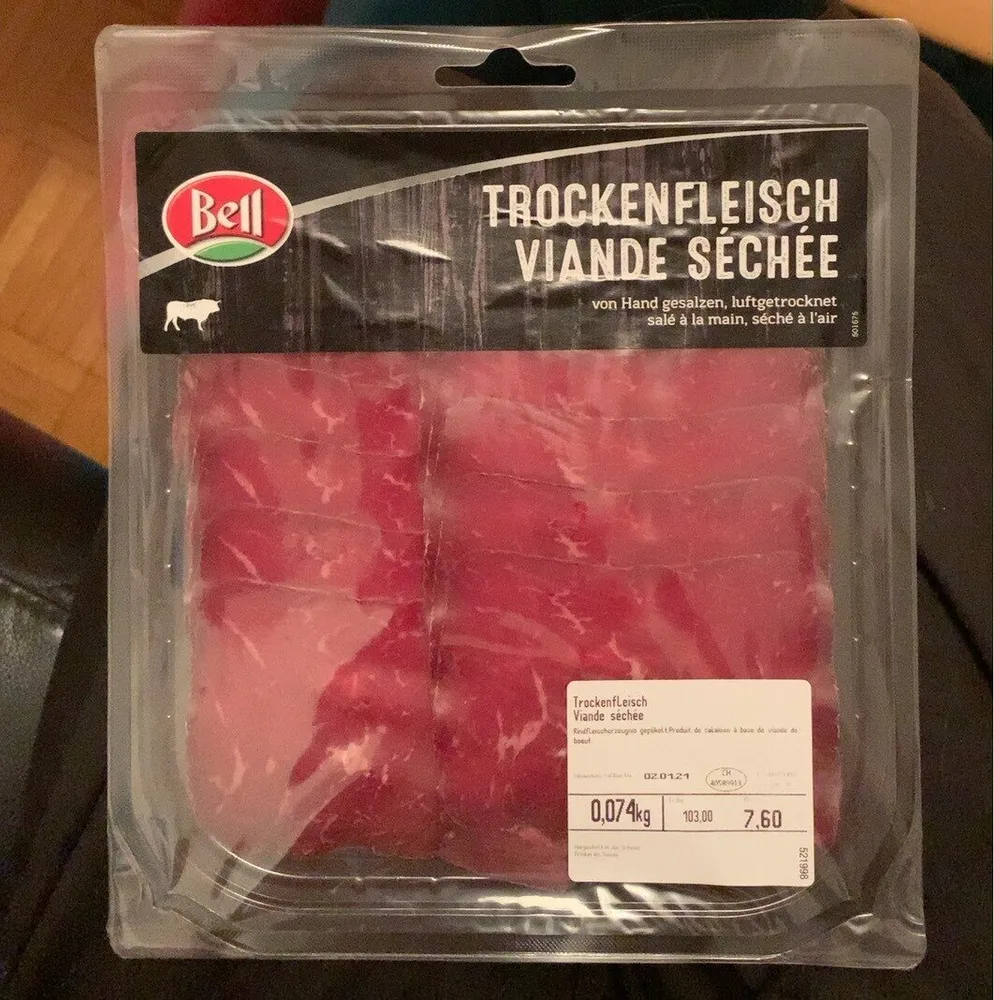 Viande séchée