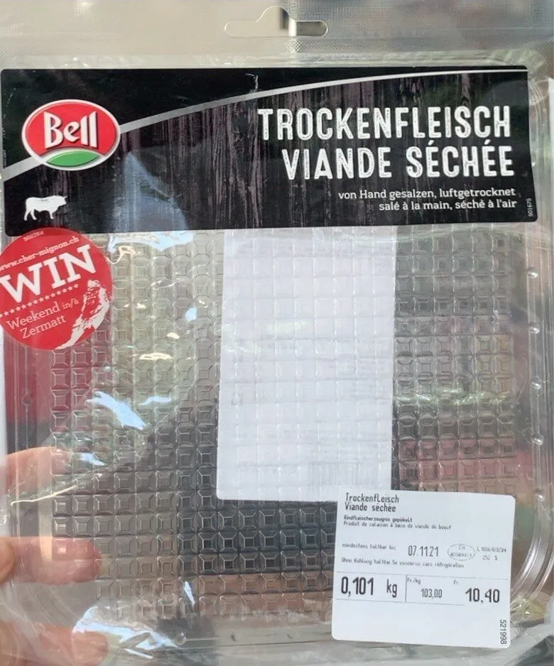 Viande séchée