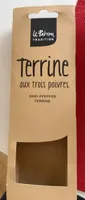 Terrine aux trois poivres