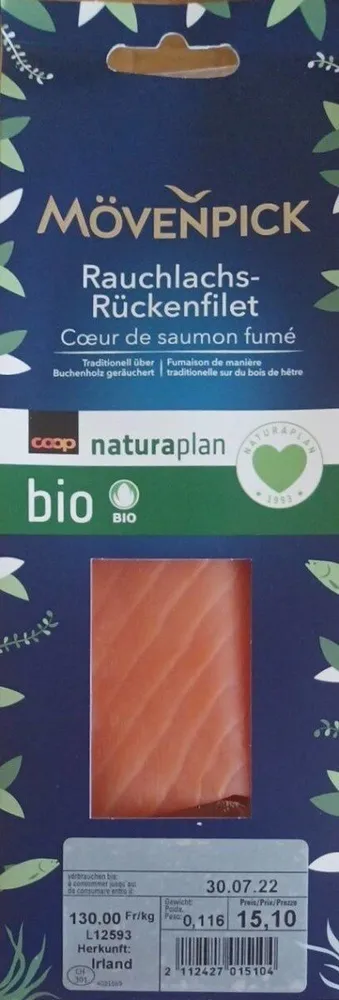 Coeur de saumon fumé
