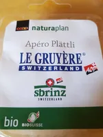 Le gruyère apéro plattli