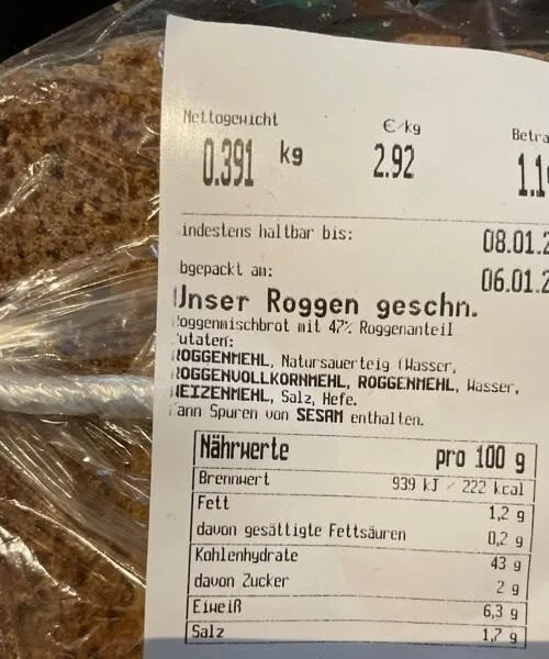 Roggen bröt