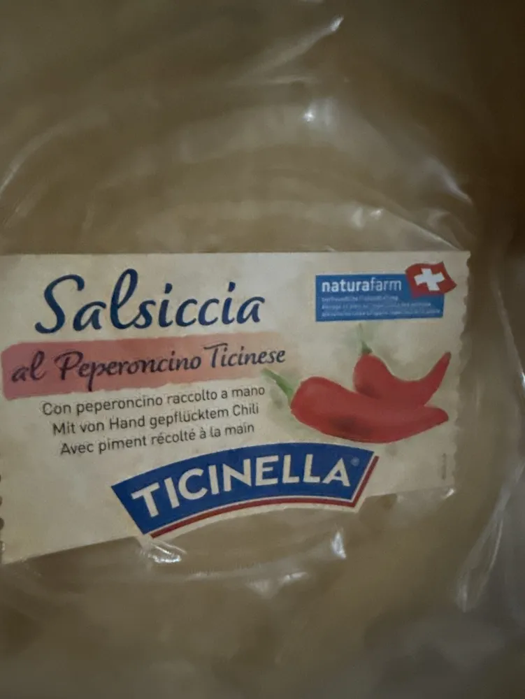 Salsicca Al Pepperoncino Ticinese