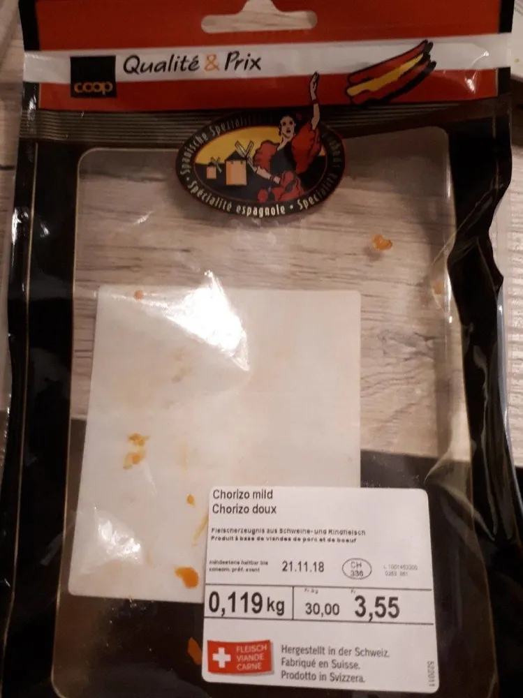 Chorizo doux