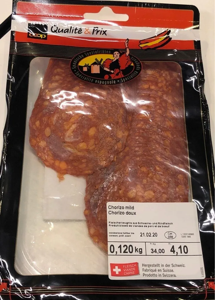Chorizo doux