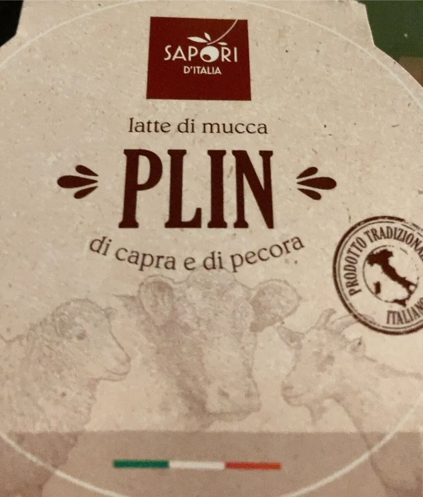Plin formaggio di capra e di pecora