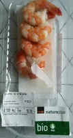 Crevettes Tail on bio cuites