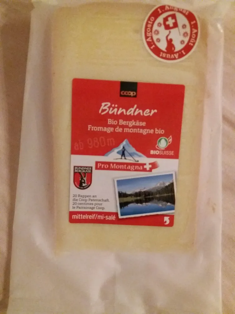 fromage de montagne des grisons bio