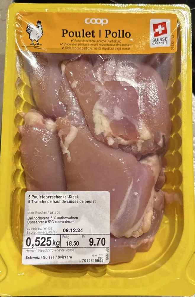 Pouletoberschenkel Steak