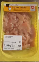 Poulet emincé de poulet