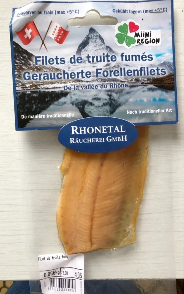 Filet de truite