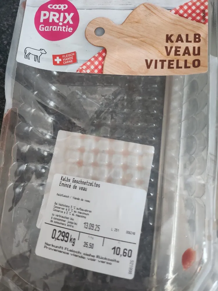 Kalbs Geschnetzeltes