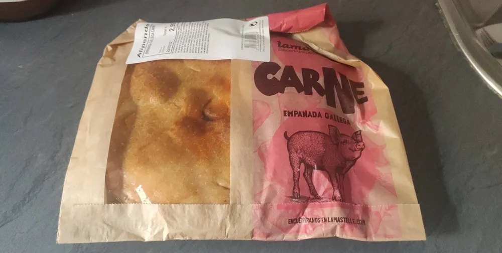 Empanada gallega carne