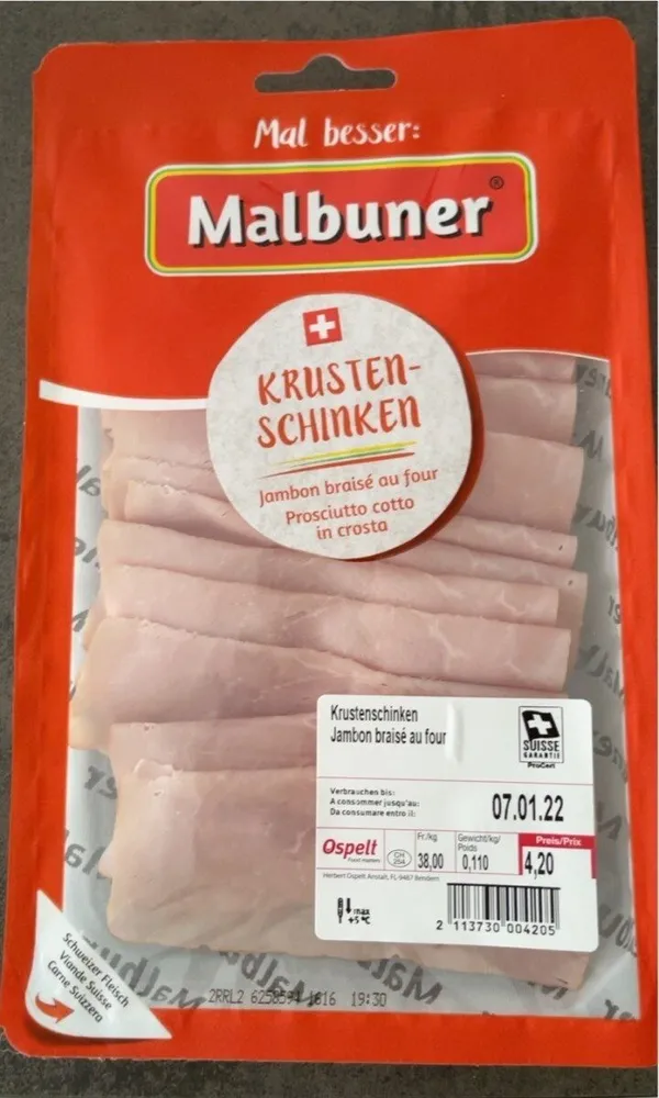 Malbuner Krustenschinken