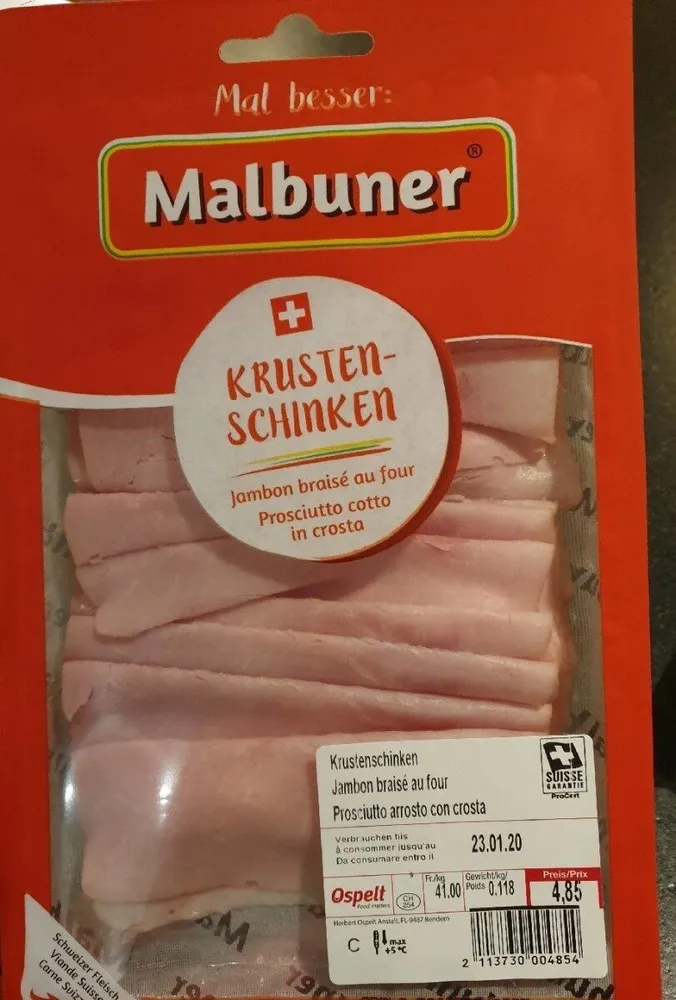 Jambon braisé au four