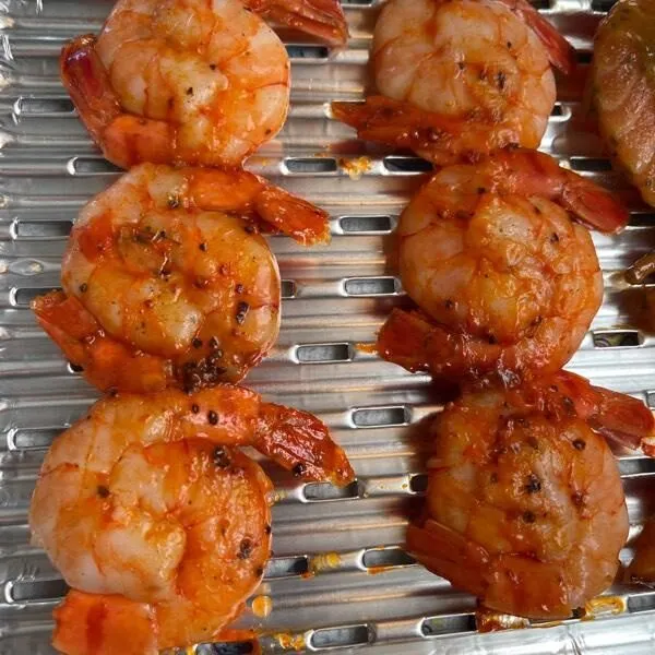 Crevettes marinées