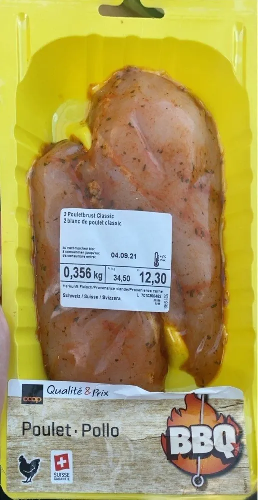 2 blanc de poulet
