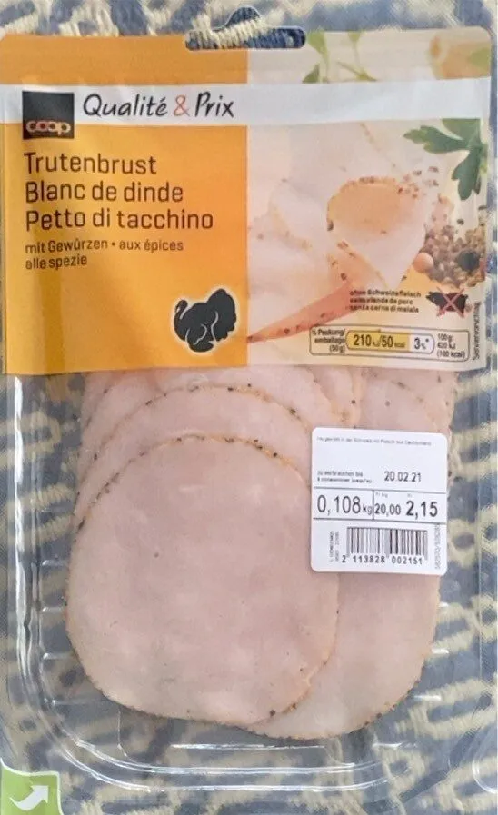 Blanc de dinde aux épices