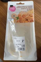 Aiguillettes de poulet