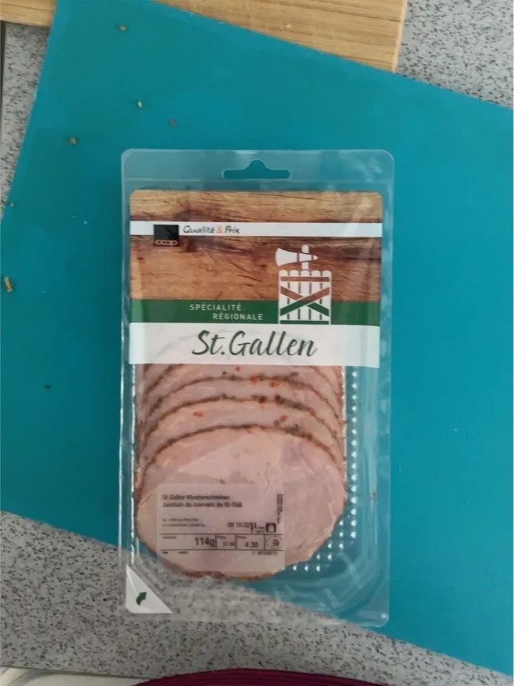 Jambon du couvent de St Gallen