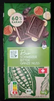 Schweizer Bio-Bitterschokolade - Ganze Nuss