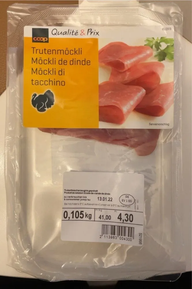 Möckli de dinde