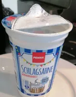 Schlagsahne wärmebehandelt
