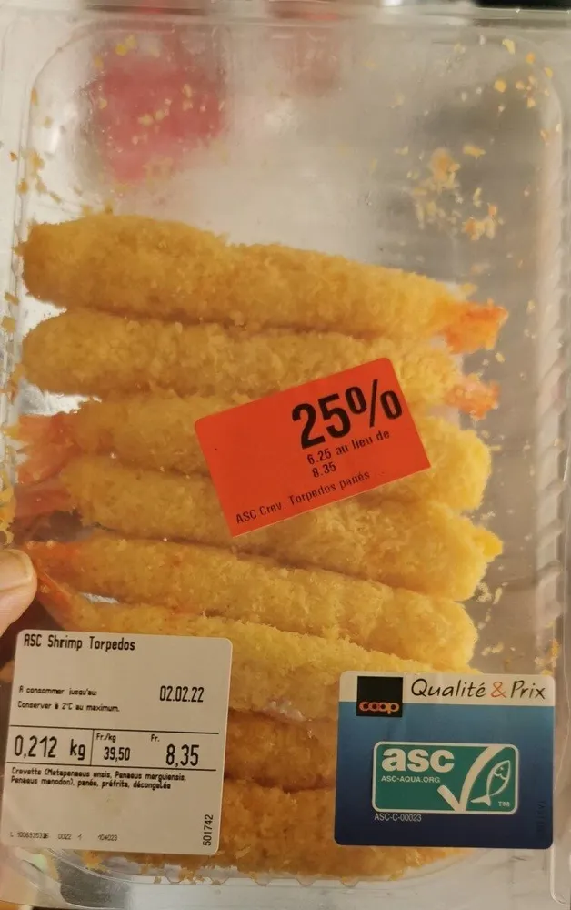 Shrimp Torpedos