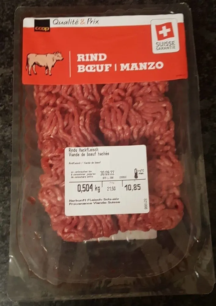 Rinds Hackfleisch