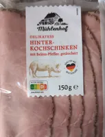 Hinterkochschinken mit Belem Pfeffer